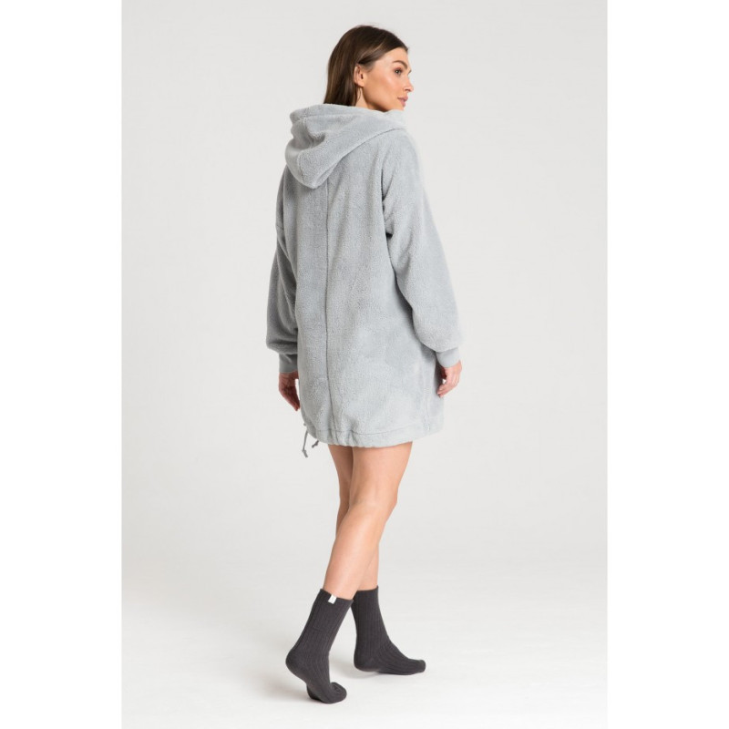 LA081 Plush oversize sweatshirt - ashen