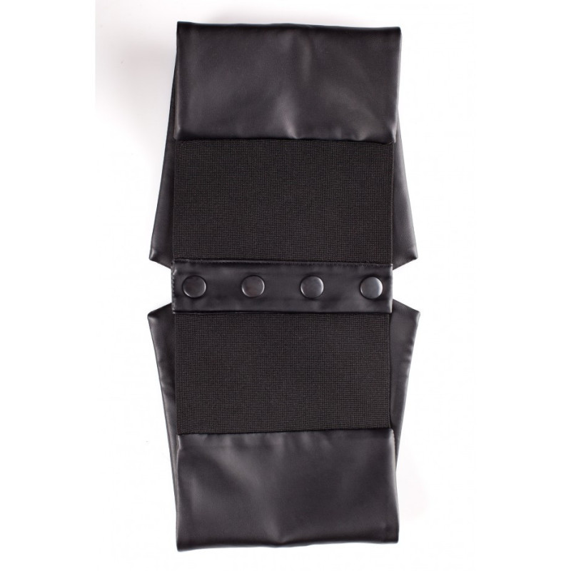 M661 Faux leather corset belt - black