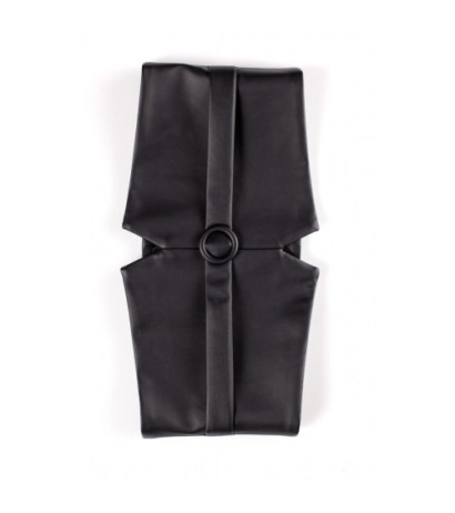 M661 Faux leather corset belt - black