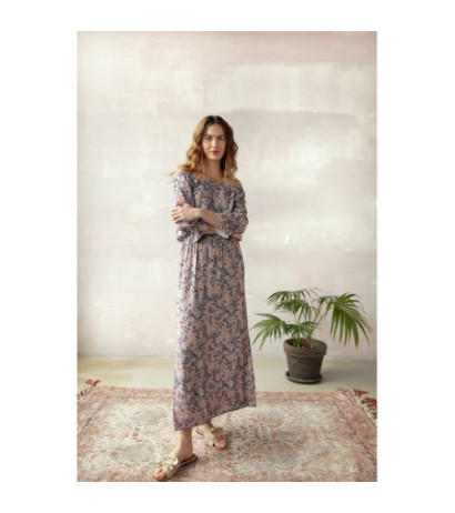 S300 Floral maxi dress a la...