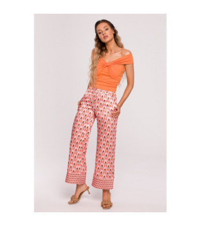 M677 Printed culotte pants...