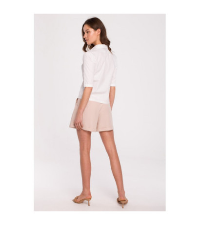 K125 Shirt with collar - white