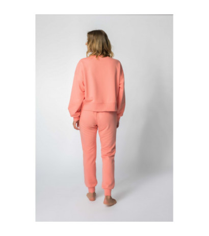 LA111 Ribbed sweatshirt - coral