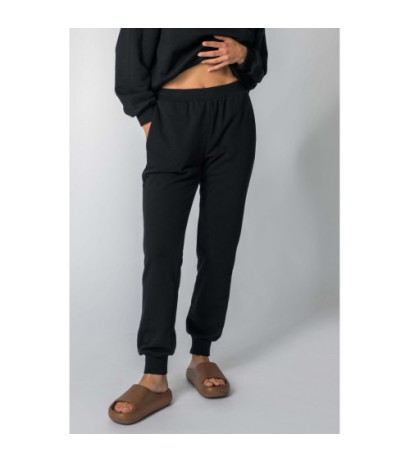 LA112 Sweatpants with drawstrings - black