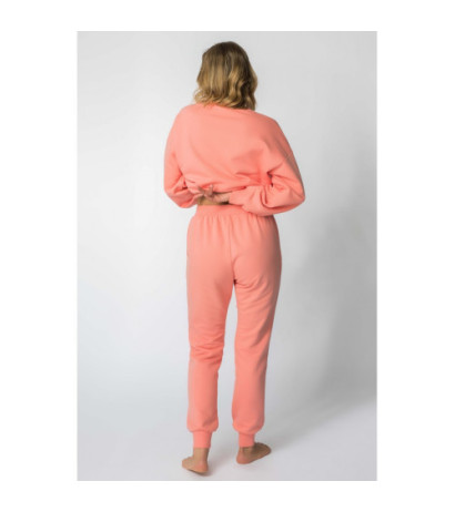 LA112 Tracksuit pants with drawstrings - coral