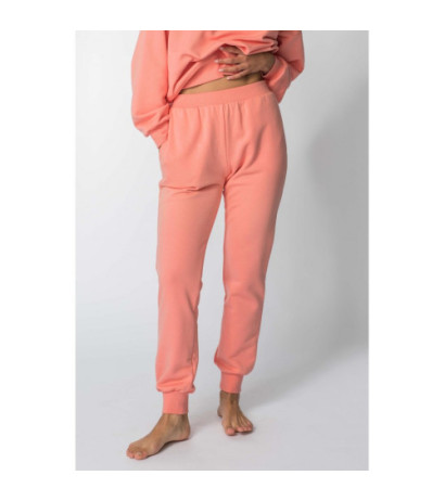 LA112 Tracksuit pants with drawstrings - coral