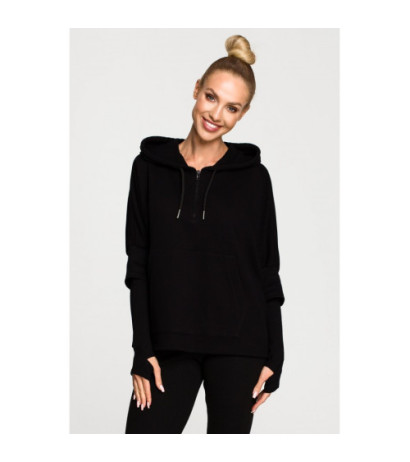 M689 Hooded sweatshirt with...