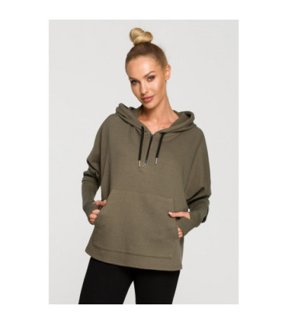 M689 Hooded sweatshirt with...