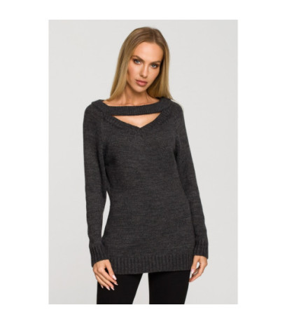 M711 Sweater with slit in...