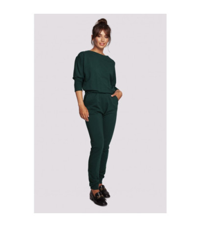 B244 Jumpsuit with overlap...