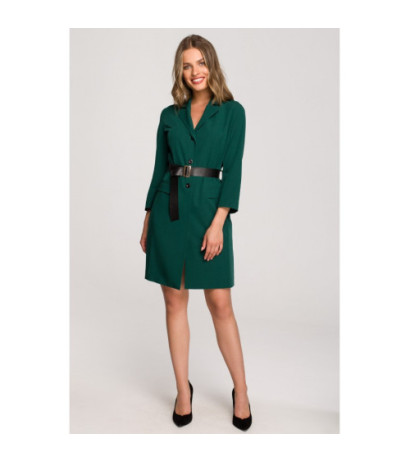 S312 Jacket dress with belt...