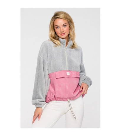 LA114 Plush sweatshirt with...