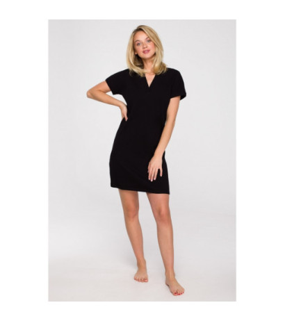 LA120 ribbed sleep shirt -...