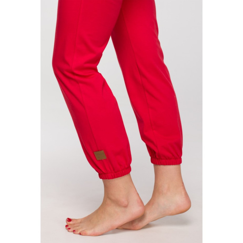 LA123 Long sleep pants - red