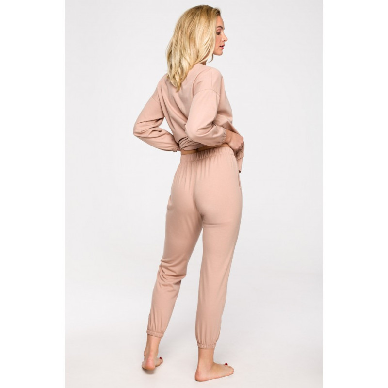 LA123 Long sleep pants - nude