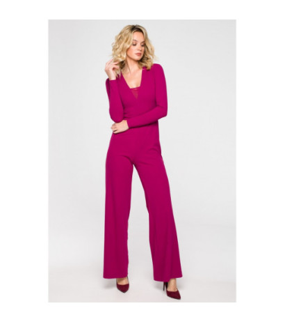 K151 Jumpsuit with deep...