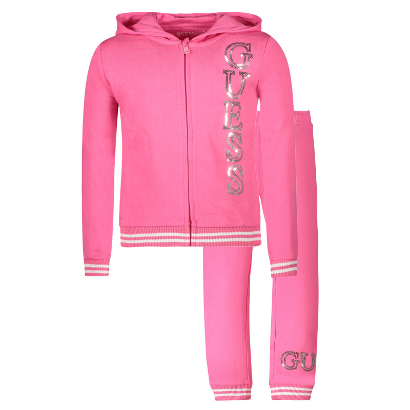 Guess jeans sweatshirt K4YG00KA6R4 Pink