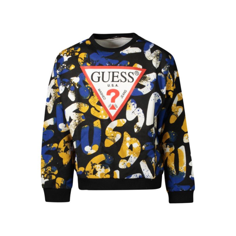 Guess jeans sweatshirt L4YQ02KA6R3 Black