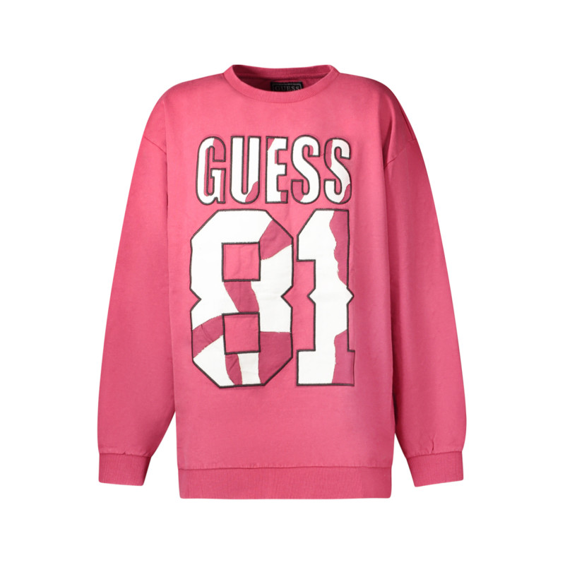 Guess jeans sweatshirt L4YQ08KA6R4 Red