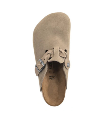 Birkenstock Boston Braided Taupe 1026667 (BK286-a) Women's Shoes/Flip Flops