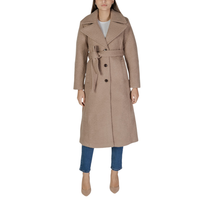 Vila Clothes Coat 14101189 Beige