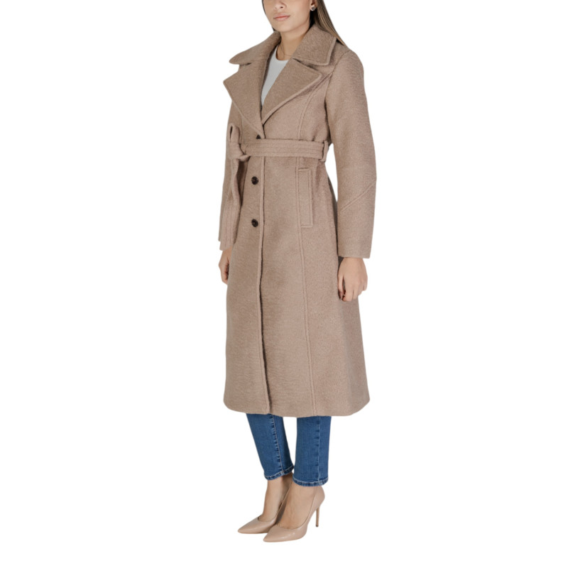 Vila Clothes Coat 14101189 Beige