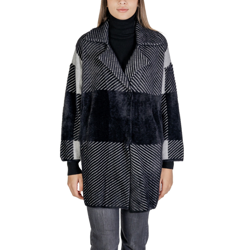 Sandro Ferrone Coat S87YBEGIO Black