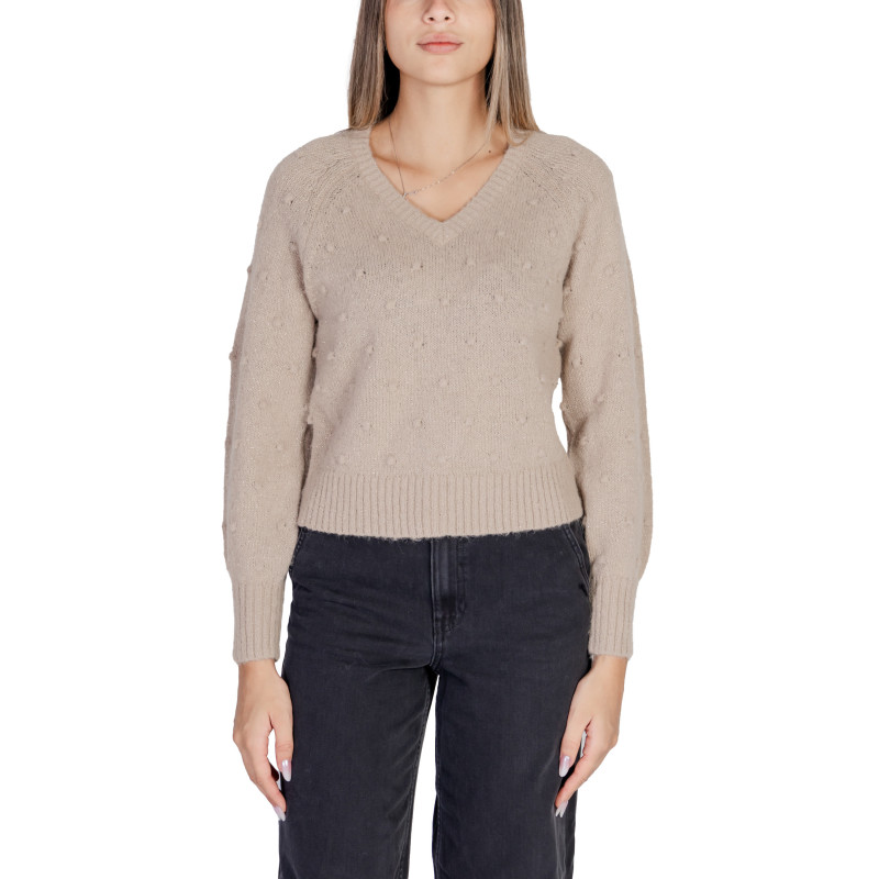 Vila Clothes Knitwear 14098057 Beige