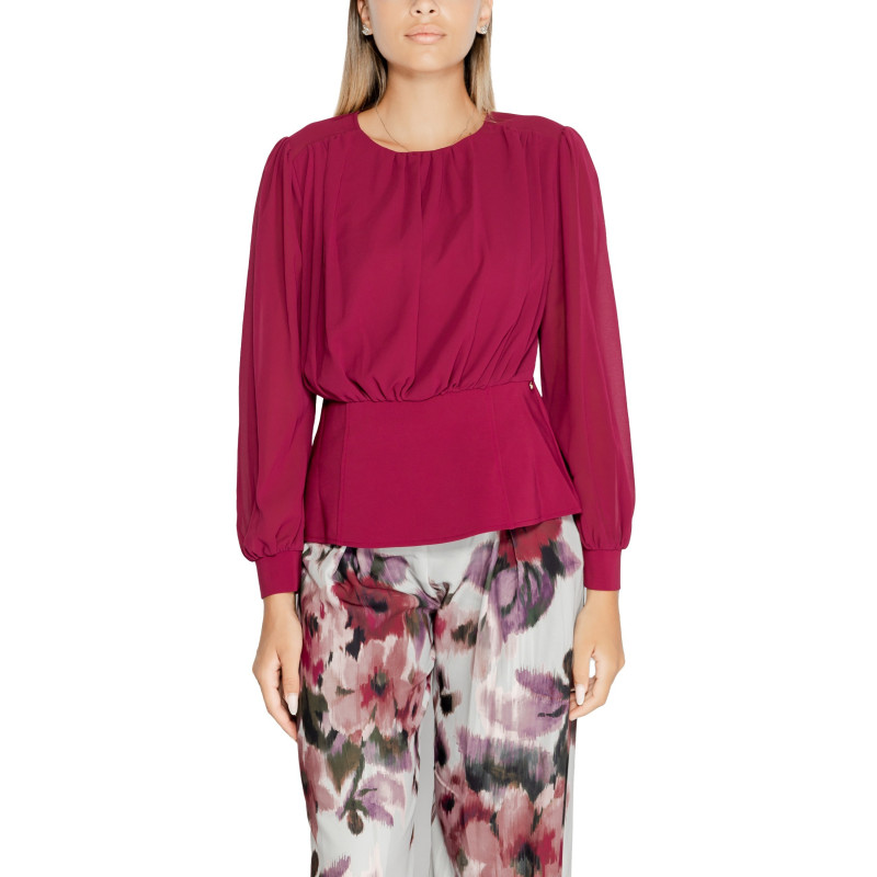 Rinascimento Blouse CFC0120049003 Bordeaux