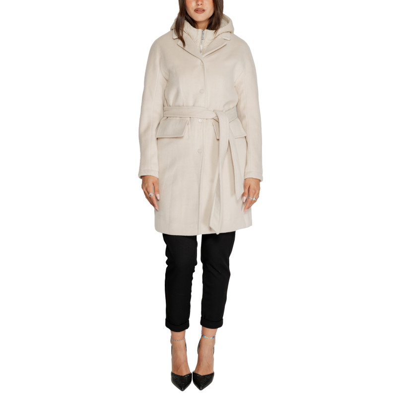 Clerè Coat SLI4CP025142D Beige