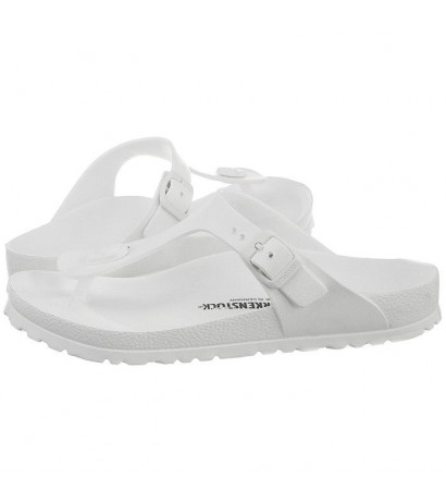 Birkenstock Gizeh Białe 0128221 (BK39-c) šlepetės