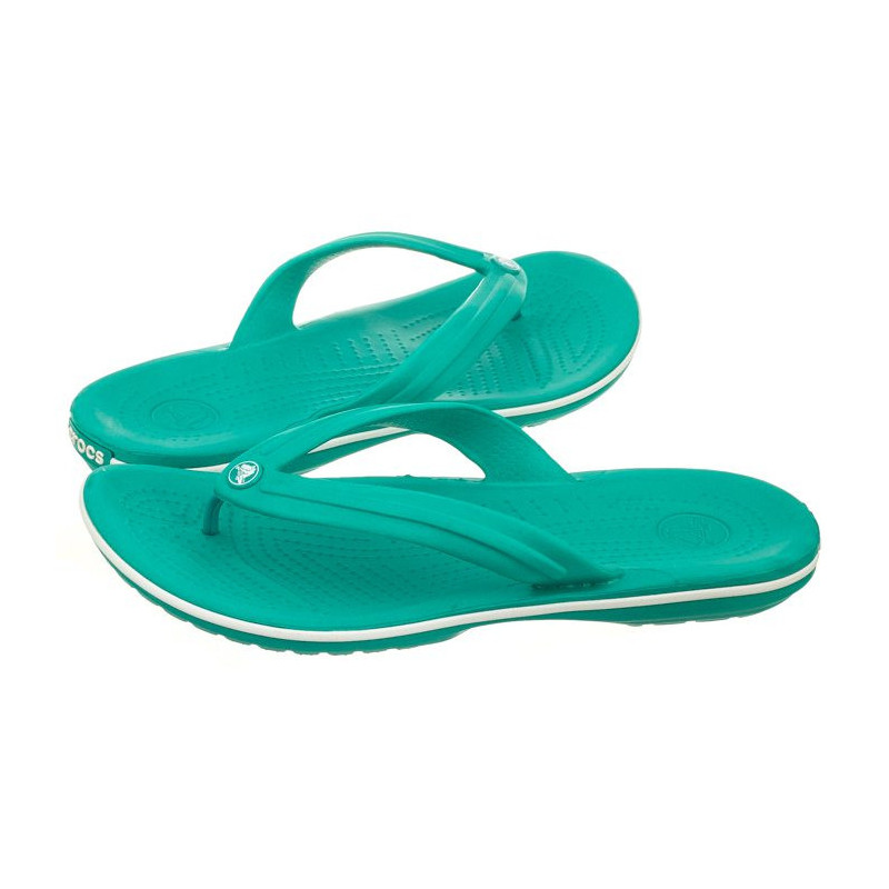 teal crocs