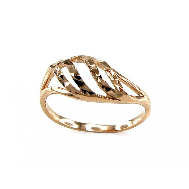 Gold ring 1100067(Au-R), Red Gold 585°