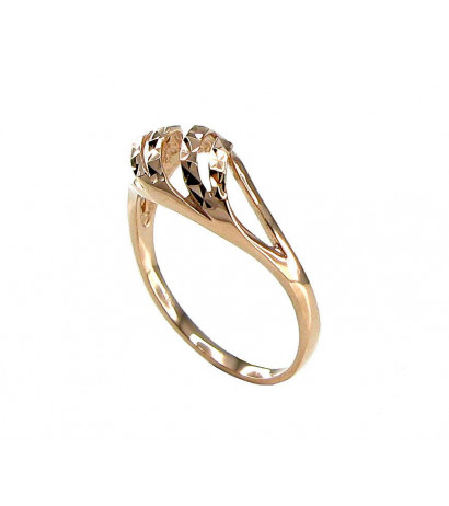 Gold ring 1100067(Au-R), Red Gold 585°