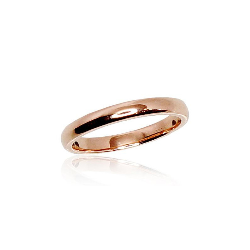 Gold wedding ring 1100001(Au-R), Red Gold 585°