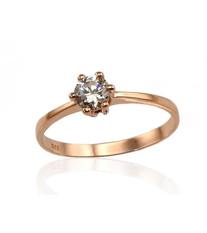 Gold ring 1100102(Au-R)_CZ,...