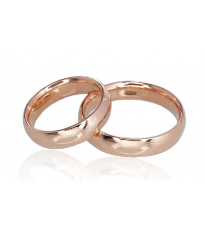 Gold wedding ring 1100271(Au-R), Red Gold 585°