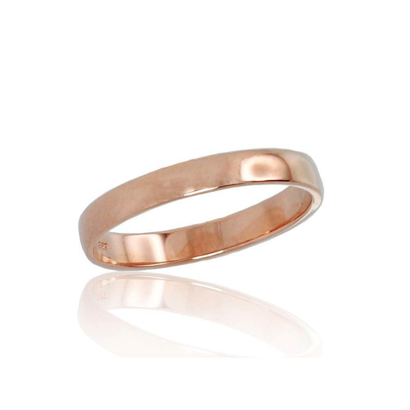 Gold wedding ring 1100542(Au-R), Red Gold 585°