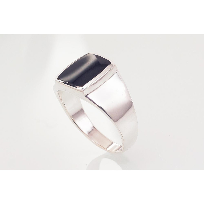 Silver ring 2101578_ON, Silver 925°, Onix