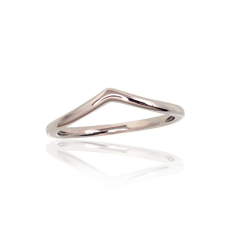 Silver ring 2101633(PRh-Gr), Silver 925°, Rhodium (Plating)