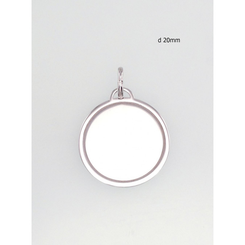 Silver pendant 2301140(PRh-Gr), Silver 925°, Rhodium (Plating)