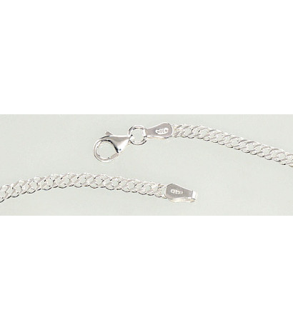 Silver chain Rombo 2,8 mm , diamond cut 2400064, Silver 925°