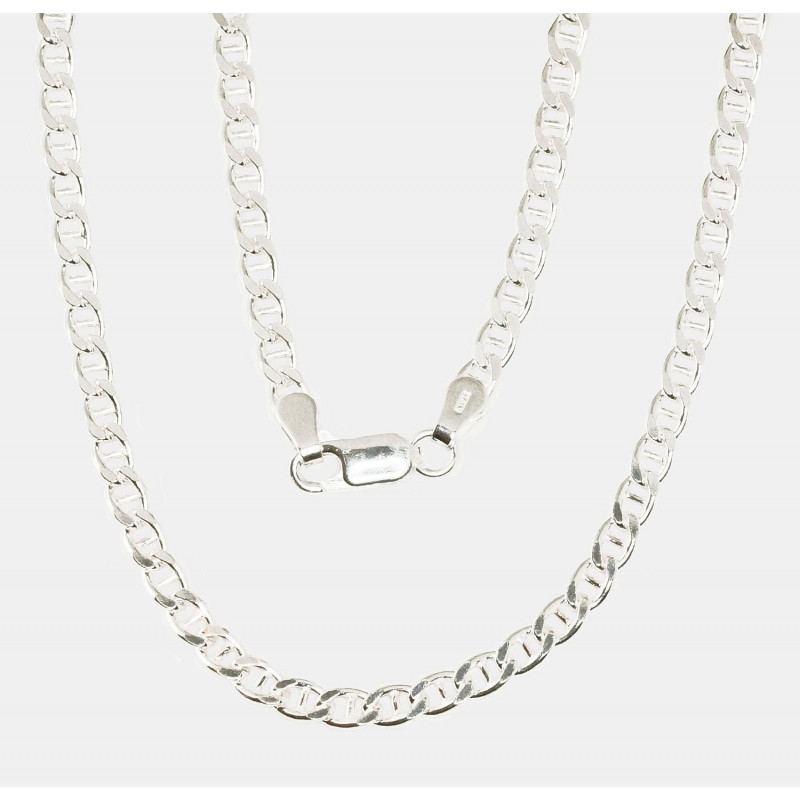 Silver chain Marina 3 mm , diamond cut 2400068, Silver 925°