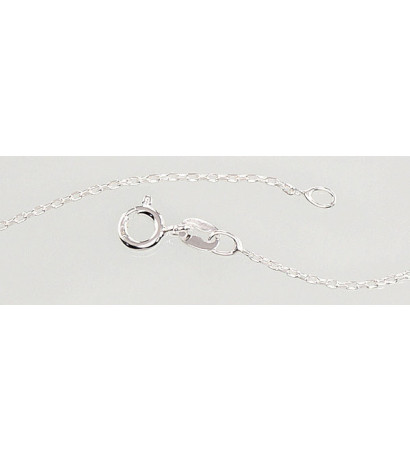 Silver chain Anchor 1 mm , diamond cut 2400072, Silver 925°