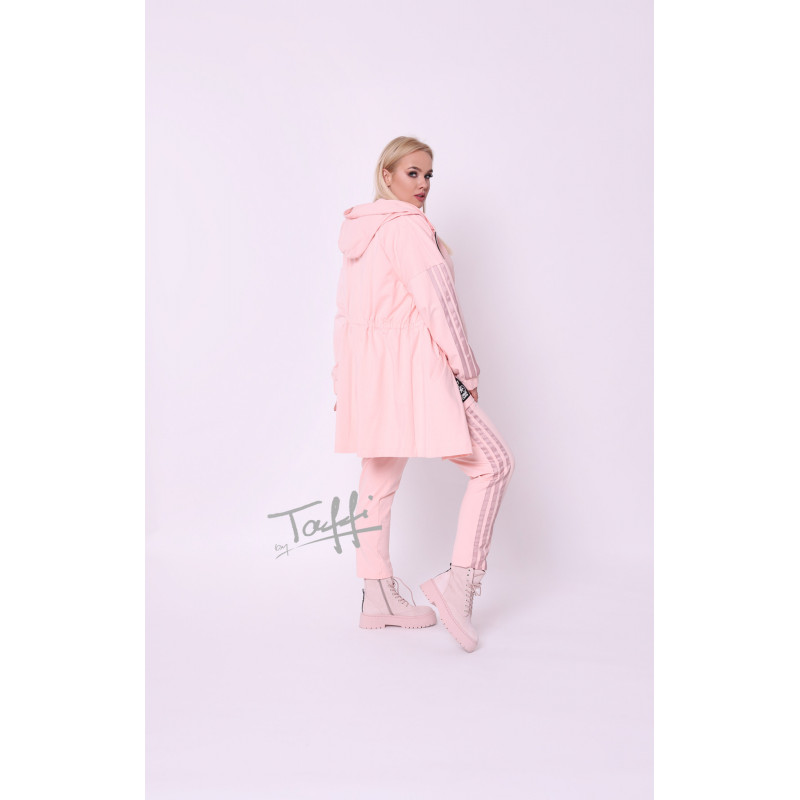 Cotton TAFFI jumper-parkka pink 7