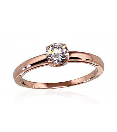 Gold ring 1100285(Au-R)_CZ,...